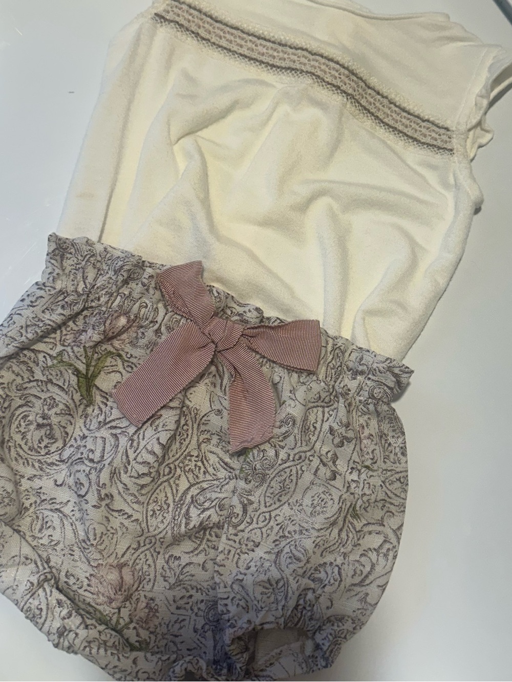 Rochy Baby Girl Floral Blouse & Bloomers Set 3–6 Months